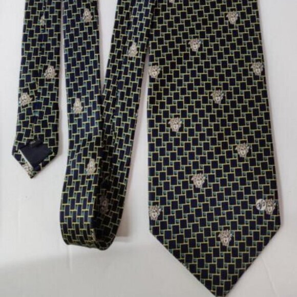 Versace Other - VERSACE Medusa Head V2 Classic 100% Italian silk men’s neck tie